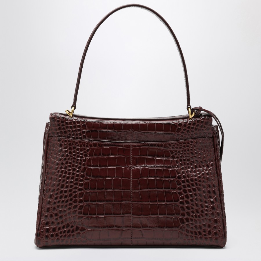 バッグ・カバンその他 Balenciaga Cocco-print burgundy calfskin medium Rodeo bag Balenciaga Cocco-print burgundy calfskin medium Rodeo bag
