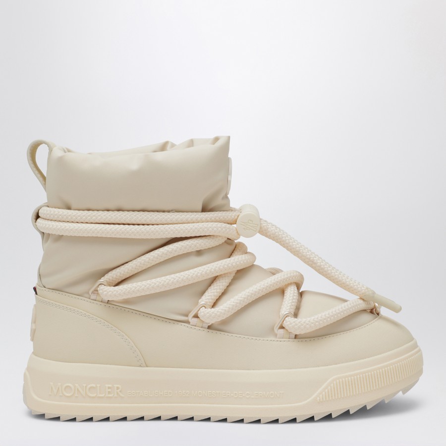 Moncler Moncler Altive Mid snow boots in beige | TheDoubleF