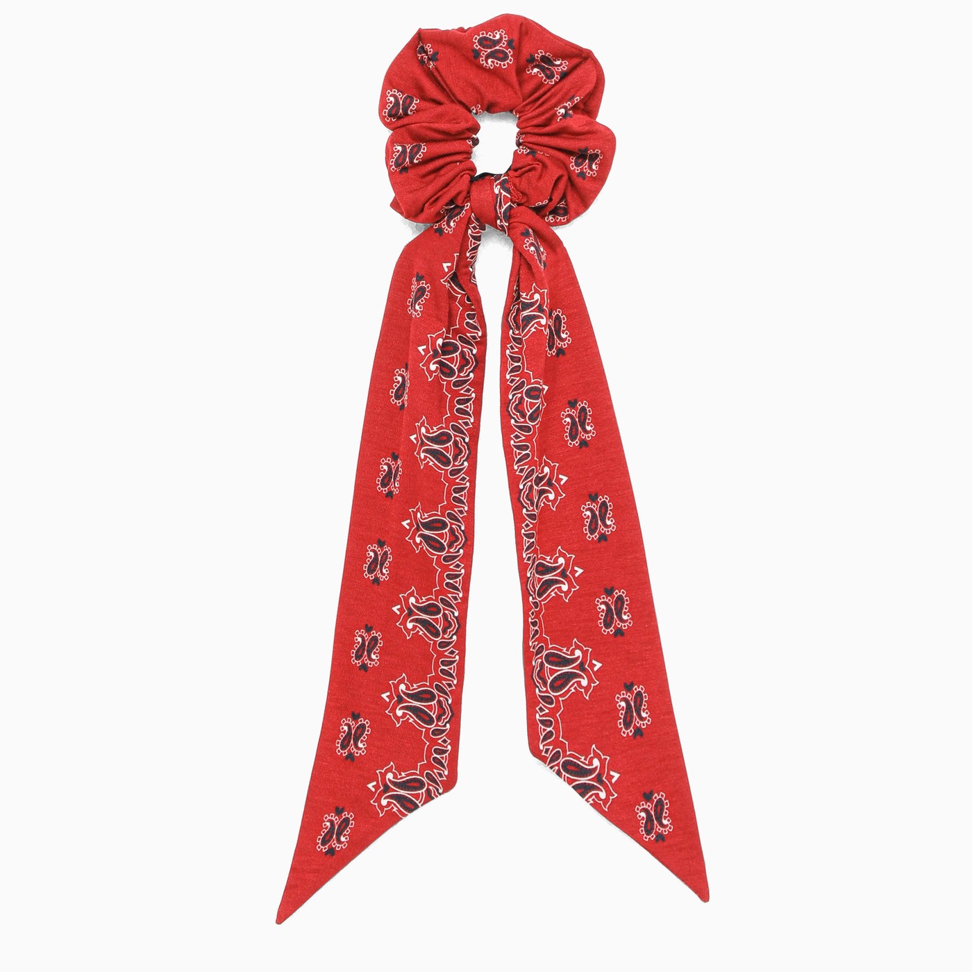 Saint Laurent Red bandana scrunchie TheDoubleF