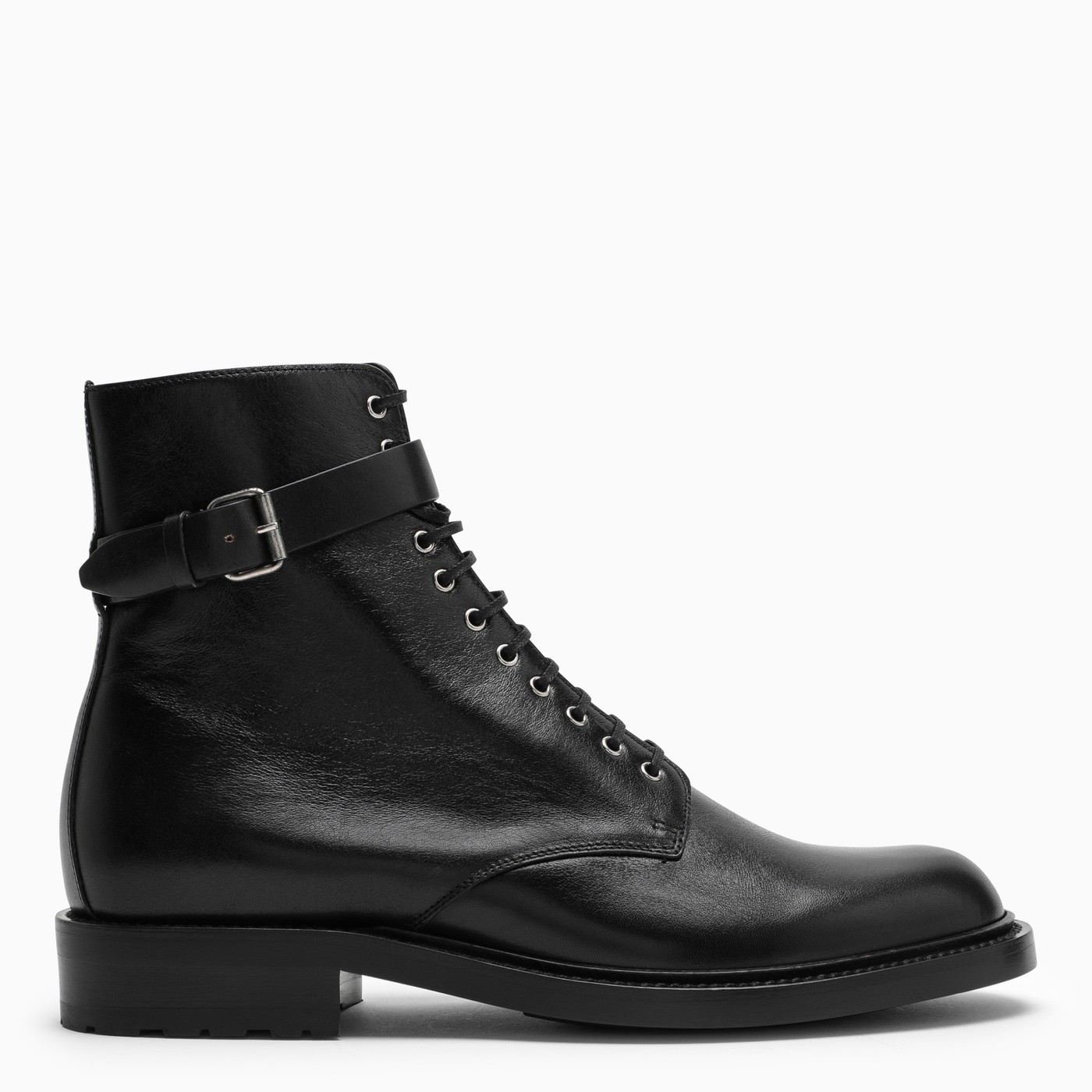 Saint Laurent Army laceup boot black TheDoubleF