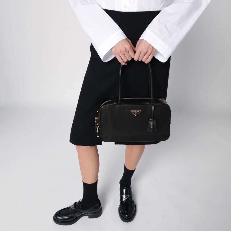 Prada Prada Swing bag ebony/green | TheDoubleF