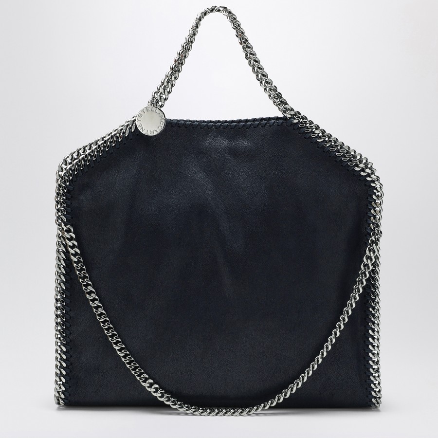 トートバッグ STELLA MCCARTNEY NAVY FALABELLA FOLD OVER TOTE BAG Stella McCartney Navy Falabella Fold Over tote bag | TheDoubleF