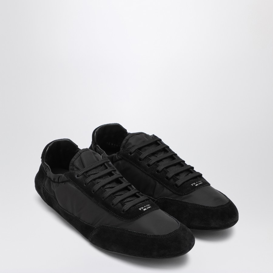 スニーカー PRADA Black Re-Nylon And Suede Collapse Sneakers Black Collapse Re-nylon And Suede Elasticized Sneakers | PRADA