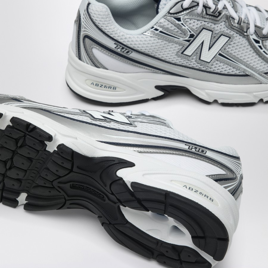スニーカー New Balance Sneaker 740 White Silver Navy Blue New Balance Sneaker 740 white/silver/navy blue | TheDoubleF