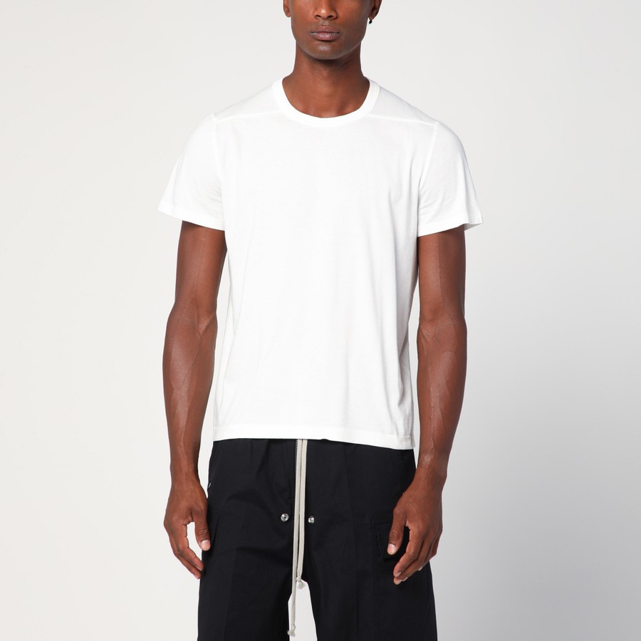 Tシャツ・カットソー RICK OWENS WHITE COTTON T-SHIRT Rick Owens White cotton T-shirt | TheDoubleF