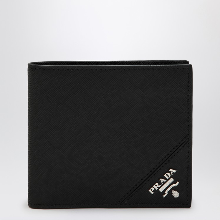 ★PRADA★ 25SS Prada half wallet 2ML0492DMHF0002 BLACK DOM Small leather goods for men by Prada | TheDoubleF