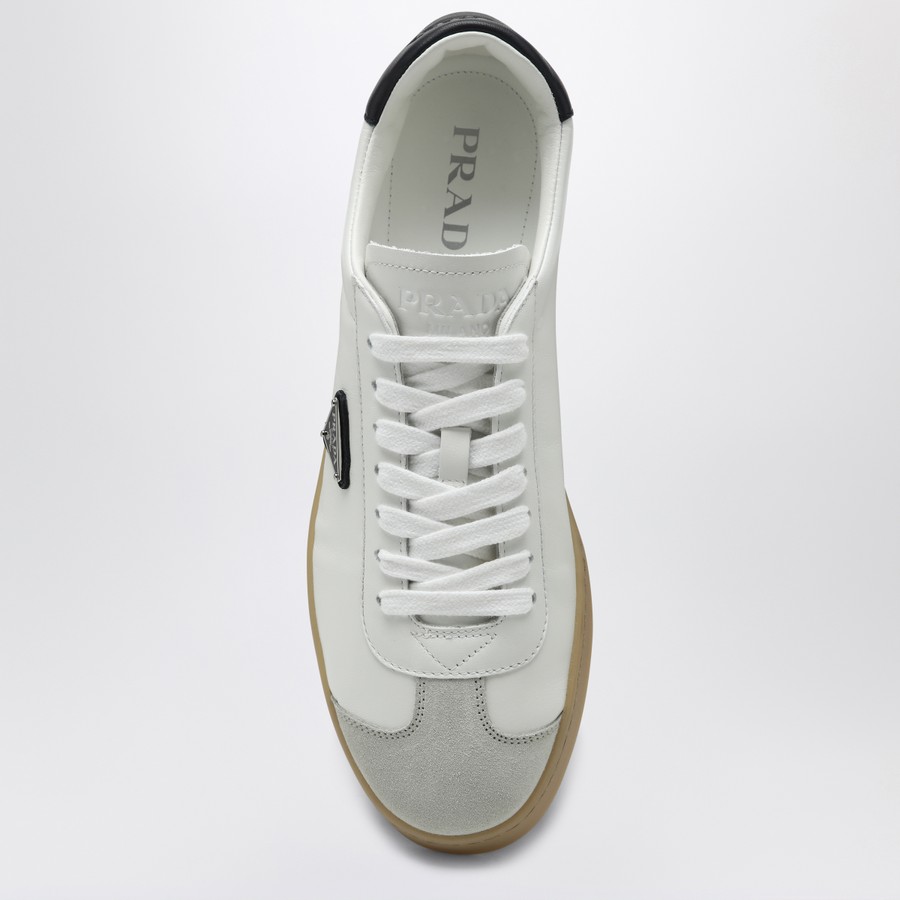 Prada White and blue sneaker lane | TheDoubleF