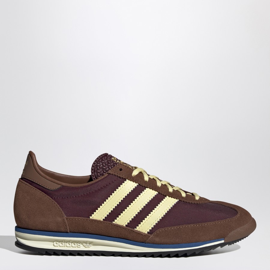 スニーカー (W) Adidas SL 72 OG Maroon Almost Yellow adidas Originals Sneaker SL72 OG Maroon/Almost Yellow