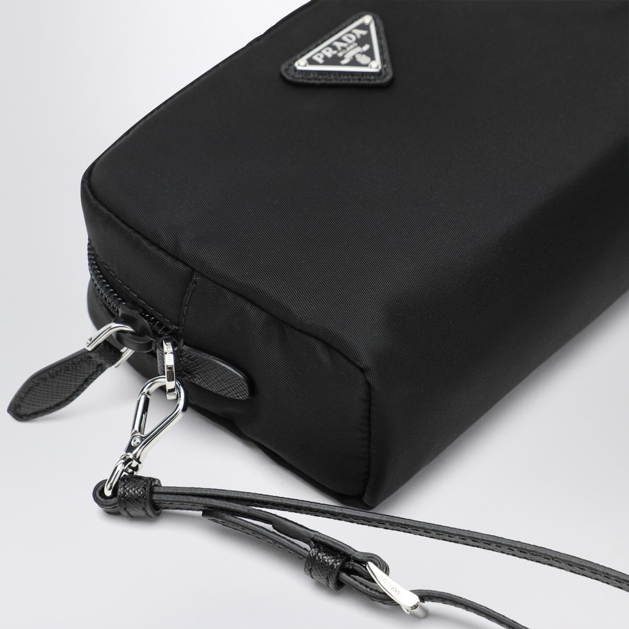 Prada Black roof rack in Re-Nylon | TheDoubleF