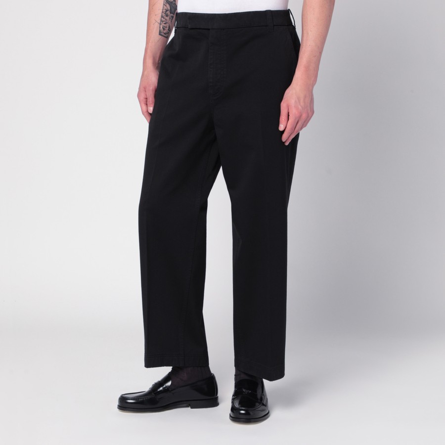 Thom Browne Black cotton trousers | TheDoubleF