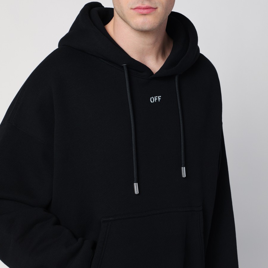【関税込み】Off-White ブラック バイブアロー フーディ Off-White Vibe Arrow Skate Hoodie | Black | FARFETCH