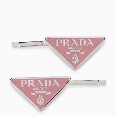 pink prada logo