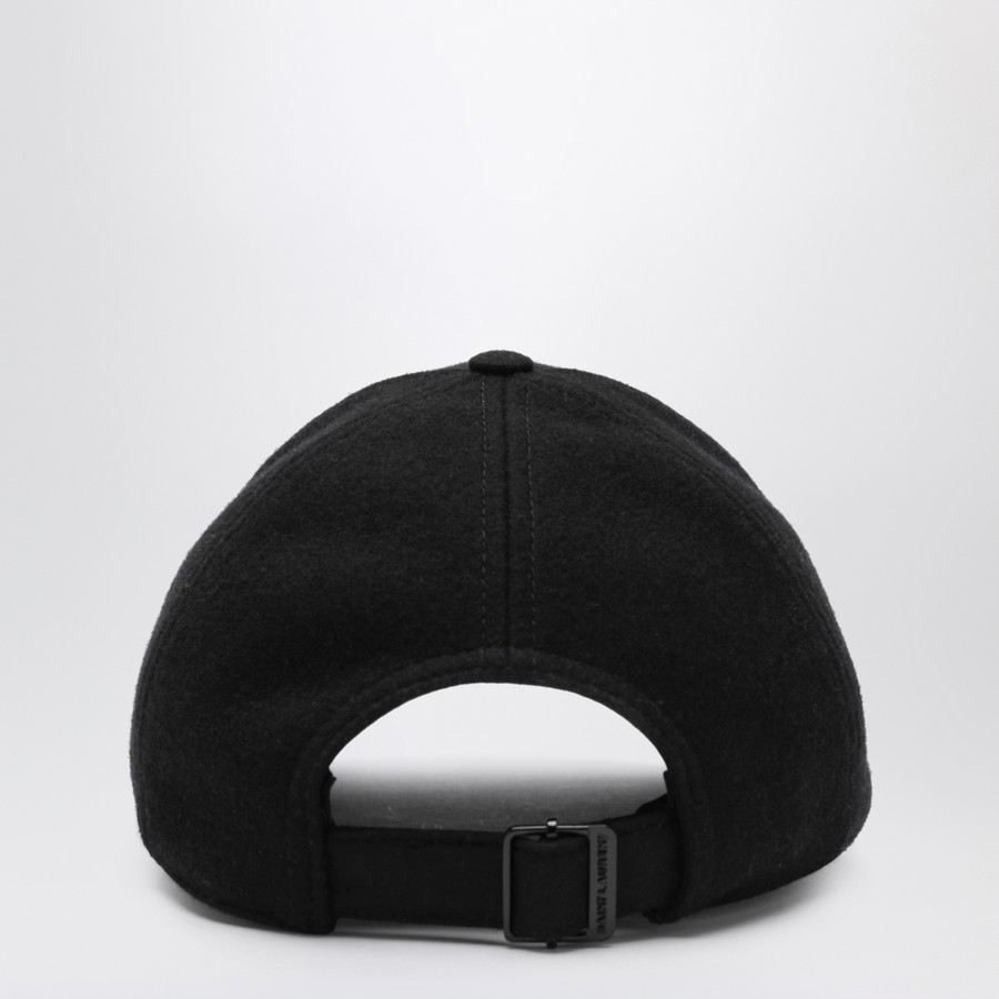 Saint Laurent YSL black baseball cap | TheDoubleF SAINT LAURENT