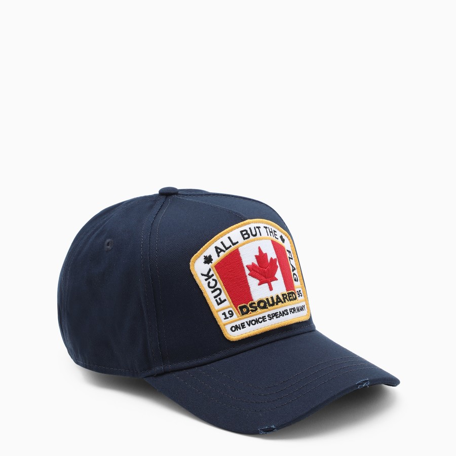 casquette dsquared bleu