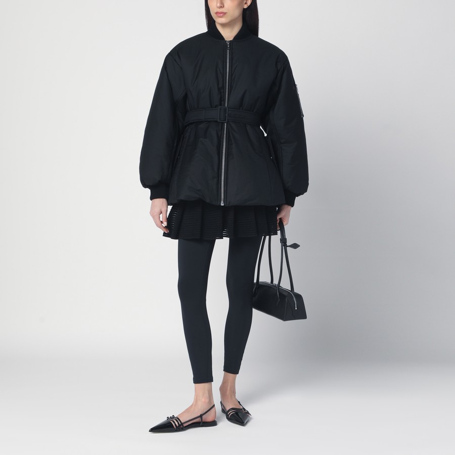 【ALAIA直営店】MINI JUPE EN MAILLE CRINOLINE Mini-jupe Crinoline en bleu – Alaia | Mytheresa