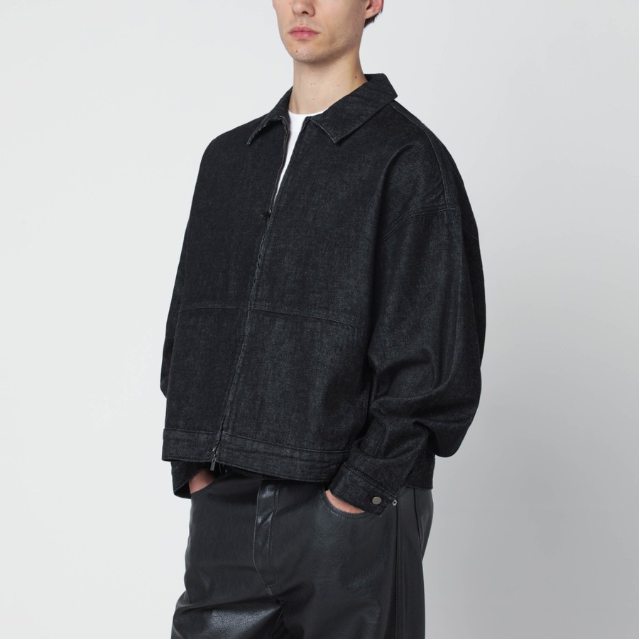 FEAR OF GOD ESSENTIALS フルジップジャケット Fear of God Essentials Denim zip shirt jacket | TheDoubleF