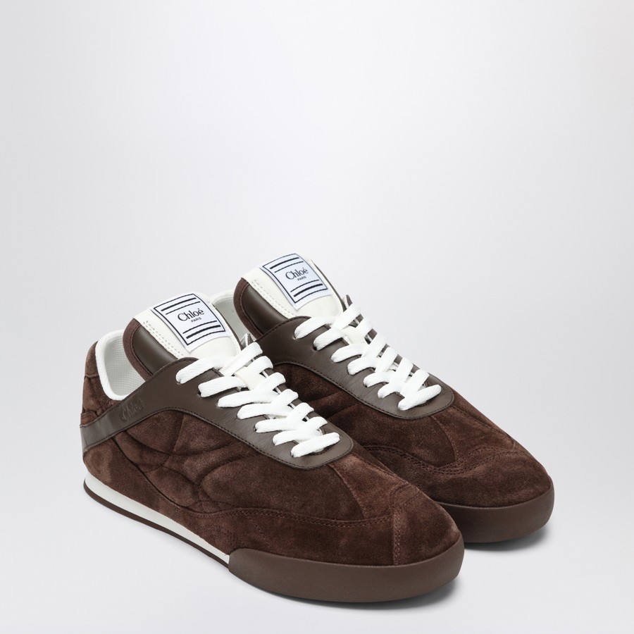 スニーカー Chloe Chloe Kick Chocolate Sneakers In Suede Chloé Chloé Kick Chocolate sneakers in suede | TheDoubleF