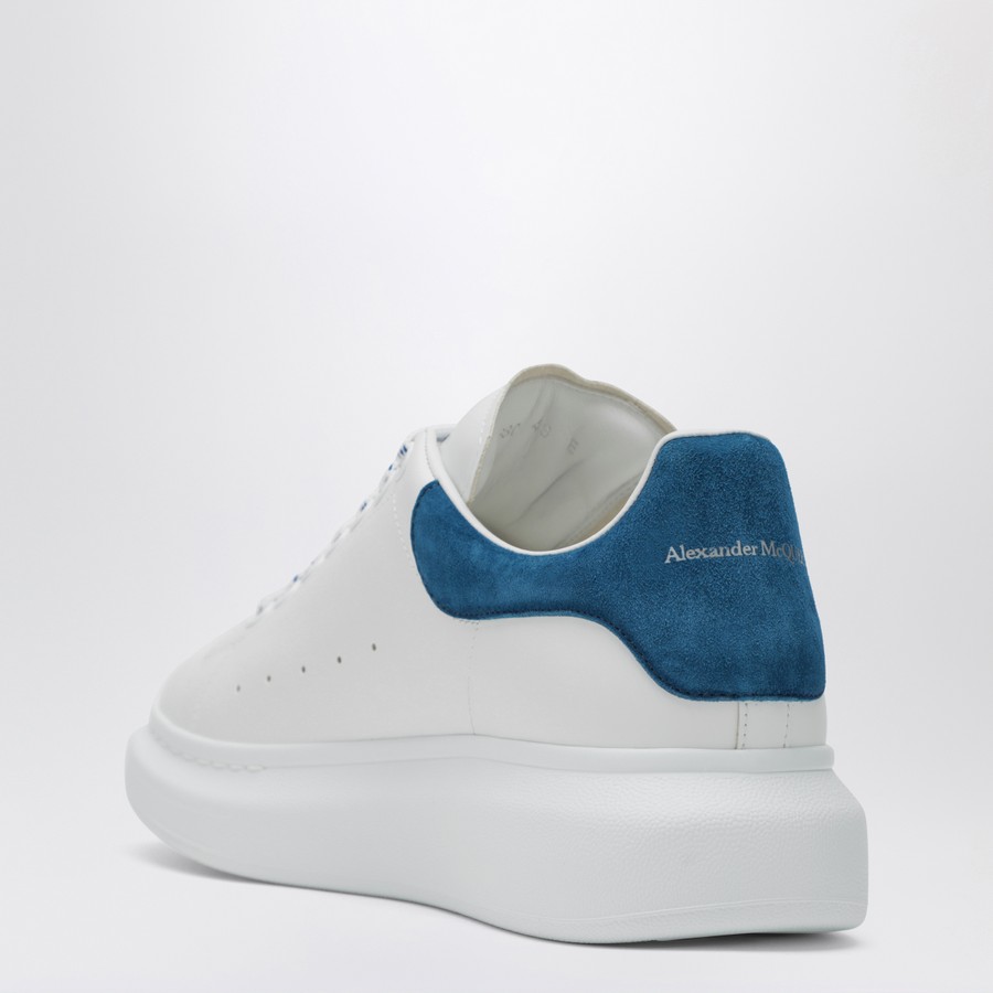 Alexander McQueen White/blue Oversize sneakers | TheDoubleF