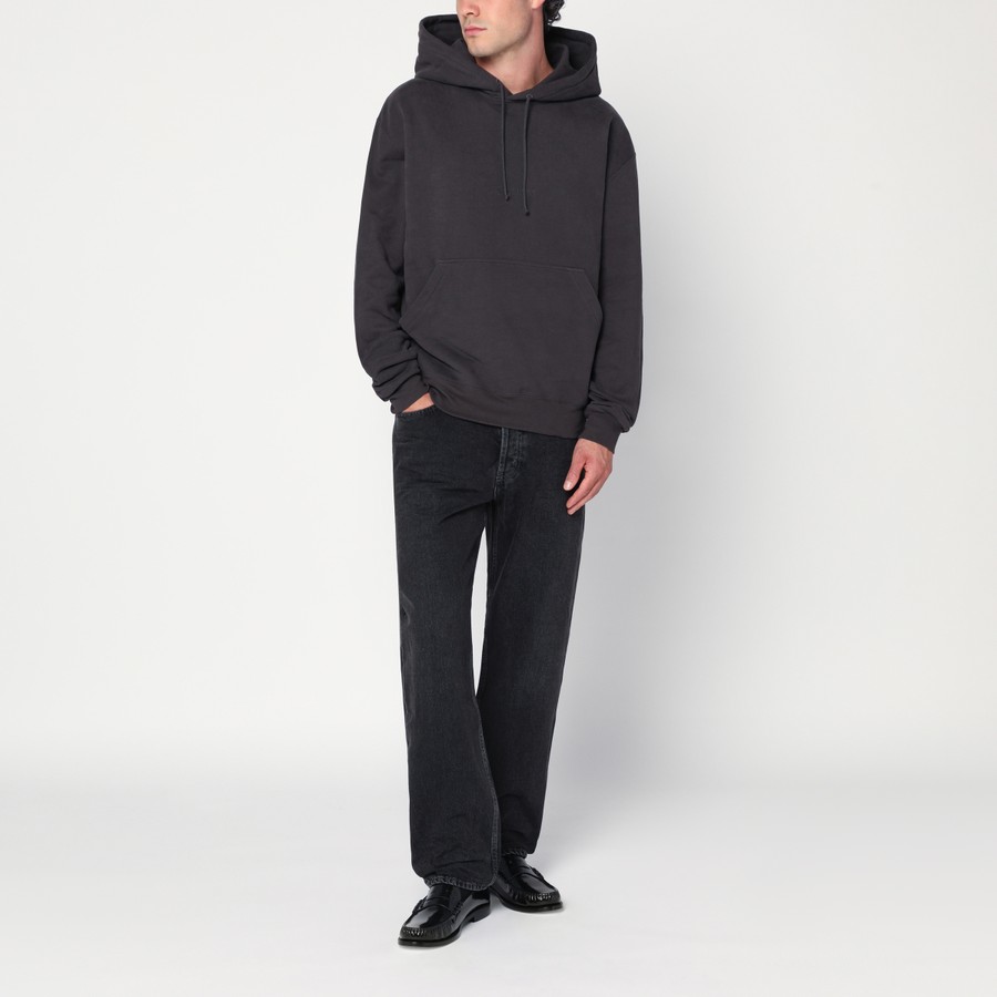パーカー・フーディ SAINT LAURENT Men Hoodies 818538Y36SW 1467 Grey Saint Laurent Gray hoodie with logo | TheDoubleF