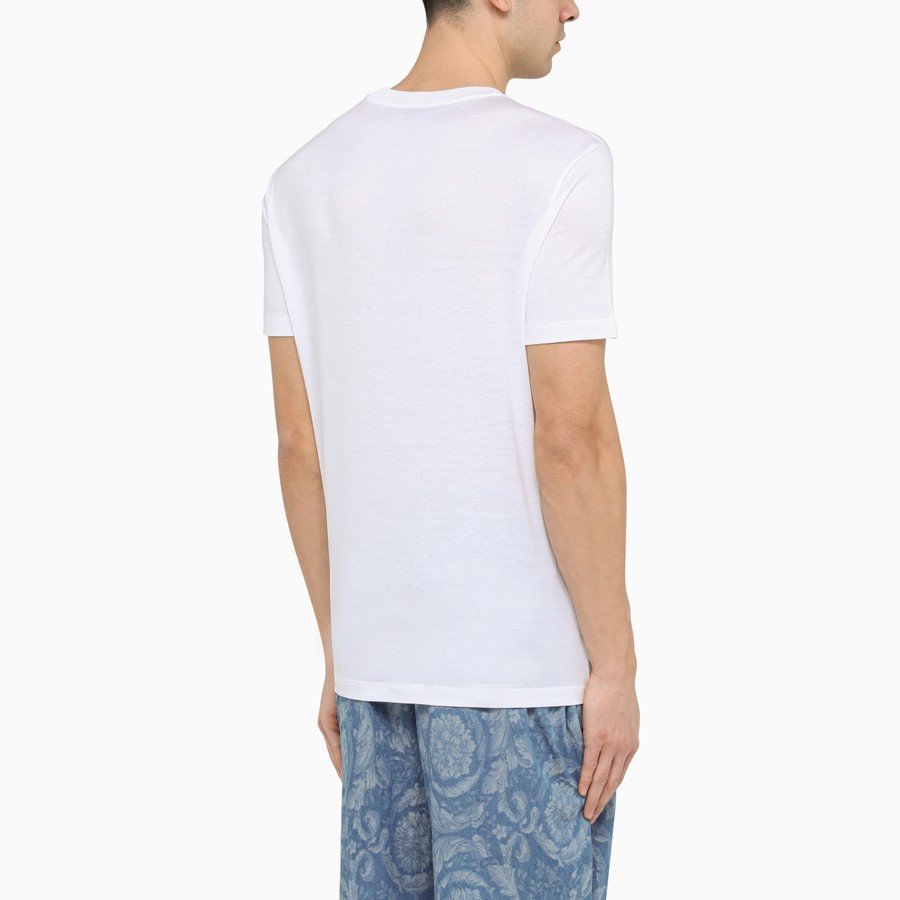 Versace plain white tee clearance