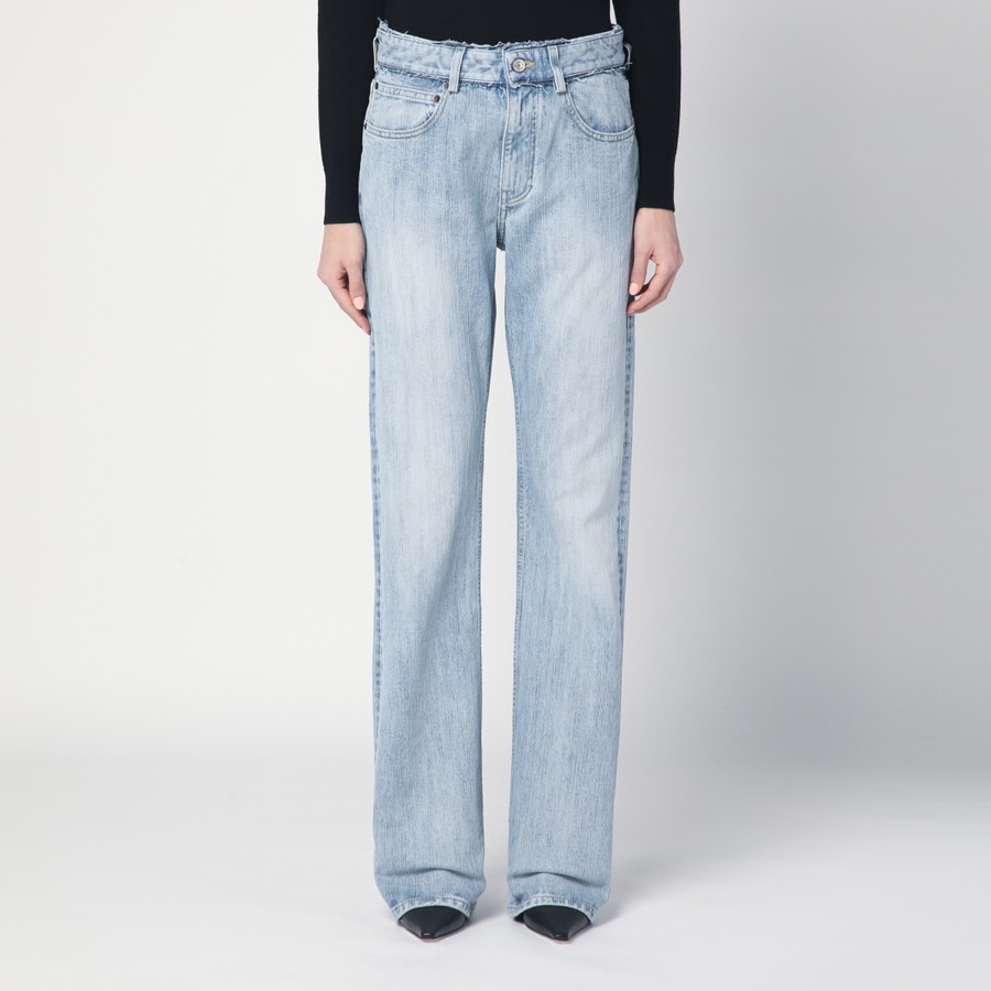 Balenciaga Low-waisted blue jeans | TheDoubleF
