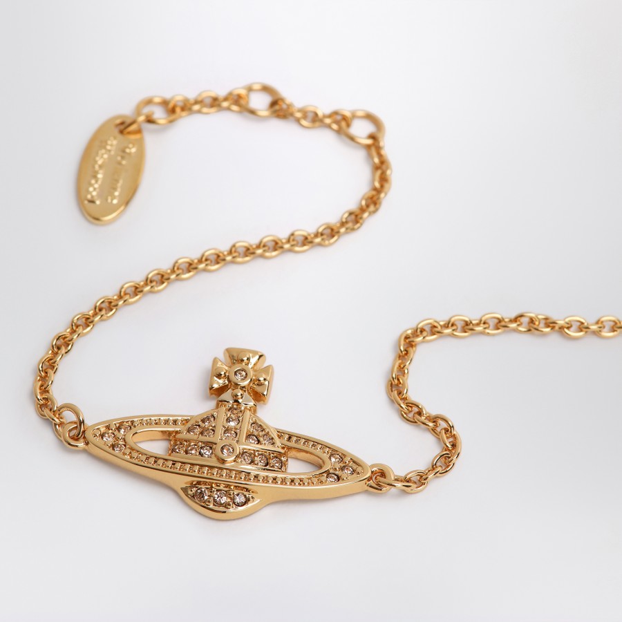 ショルダーバッグ・ポシェット VIVIENNE WESTWOOD MINI BAS RELIEF CHAIN GOLD BRACELET Vivienne Westwood Mini Bas Relief Chain gold bracelet – Lord