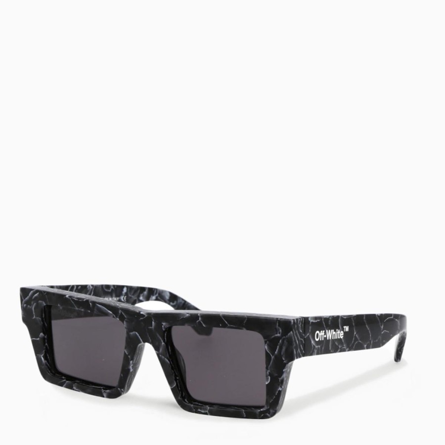 Black and white marble sunglasses clearance