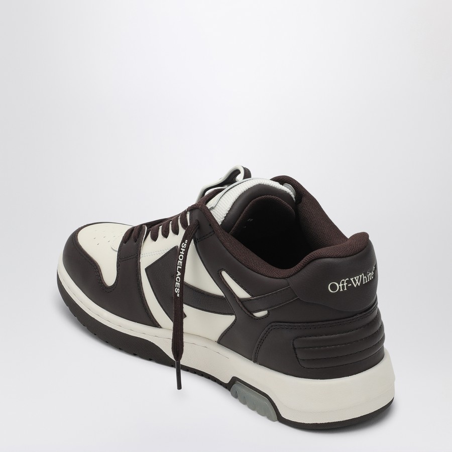 Off-White™ Out Of Office white/chocolate sneaker | TheDoubleF