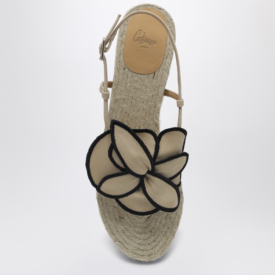 シューズ・サンダルその他 Castaner Sandal in sand color with flower Castañer Sandal in sand color with flower | TheDoubleF