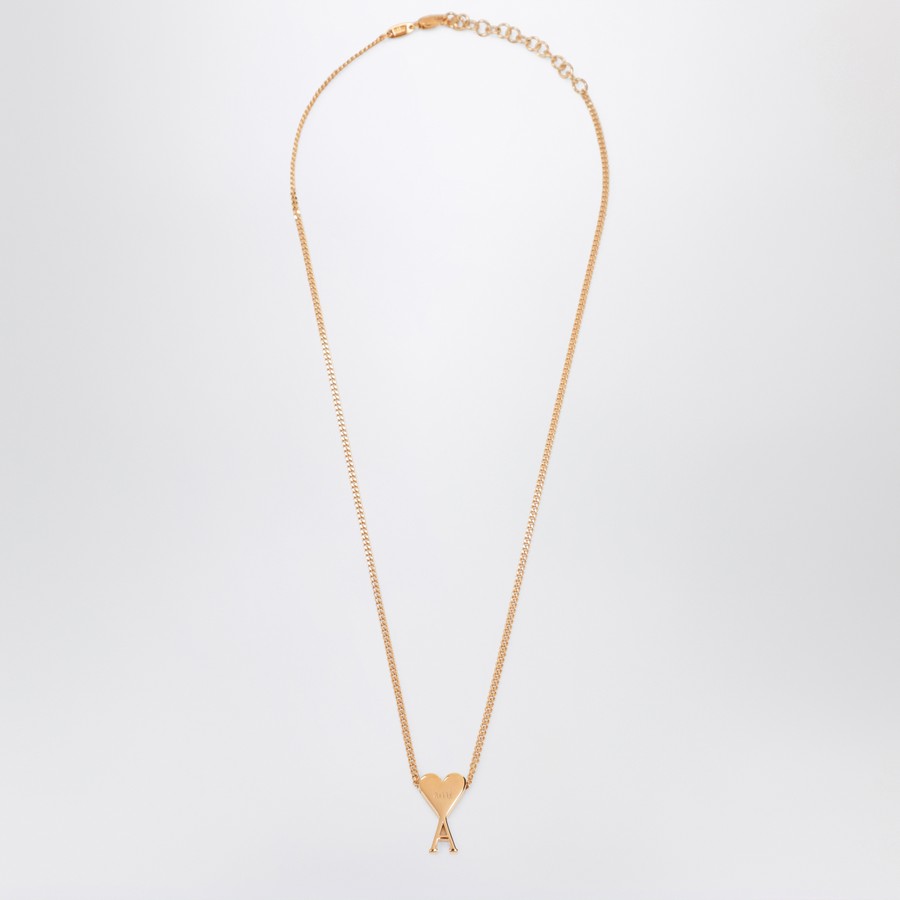 Ami Paris Gold Ami De Coeur necklace | TheDoubleF