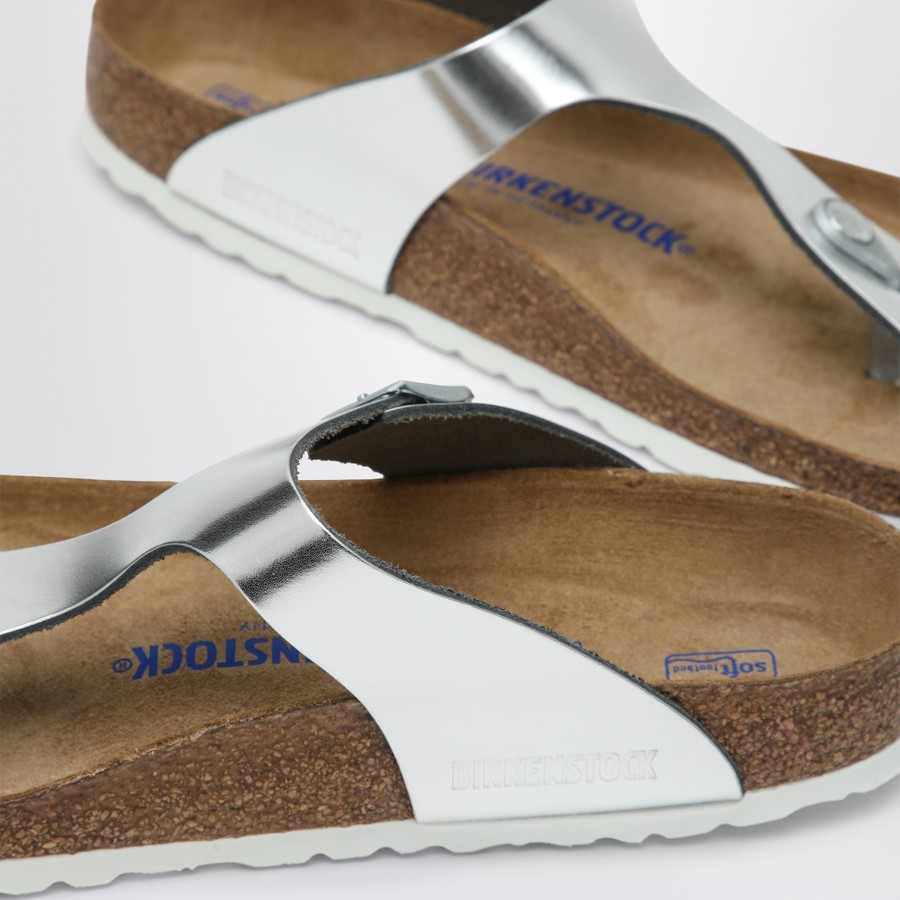 シューズ・サンダルその他 Birkenstock Gizeh Birko-Flor flip-flops silver Gizeh Birko-Flor Silver | BIRKENSTOCK