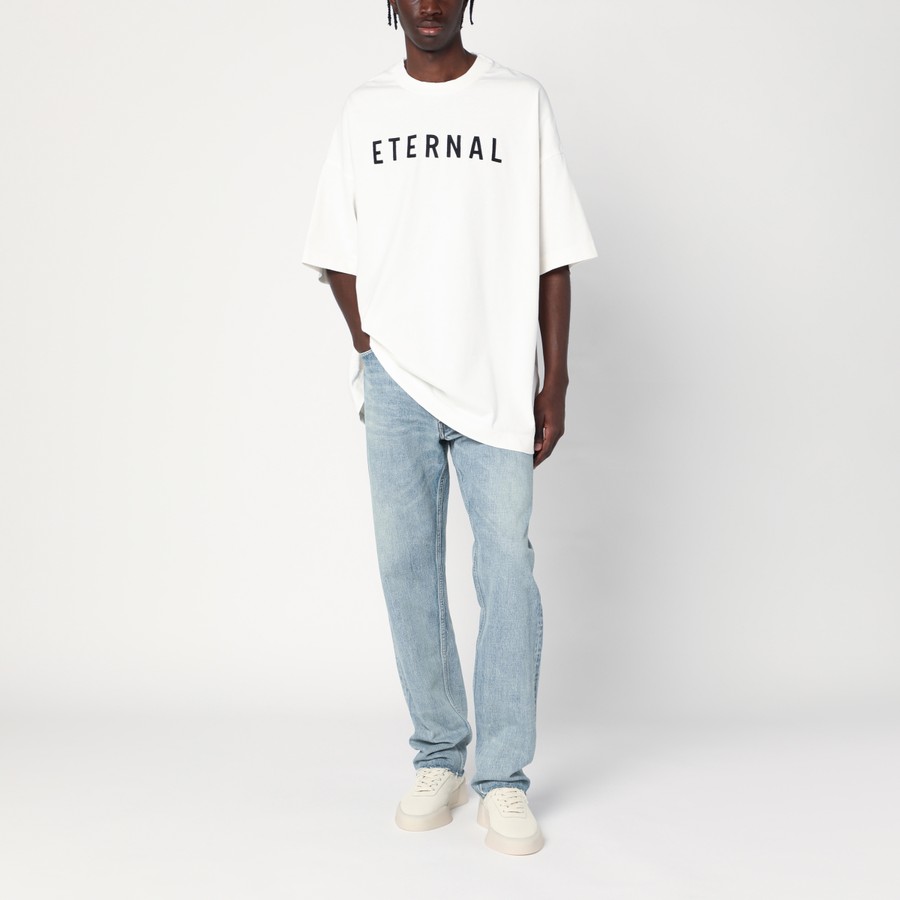 Fear of God White Eternal T-shirt | TheDoubleF