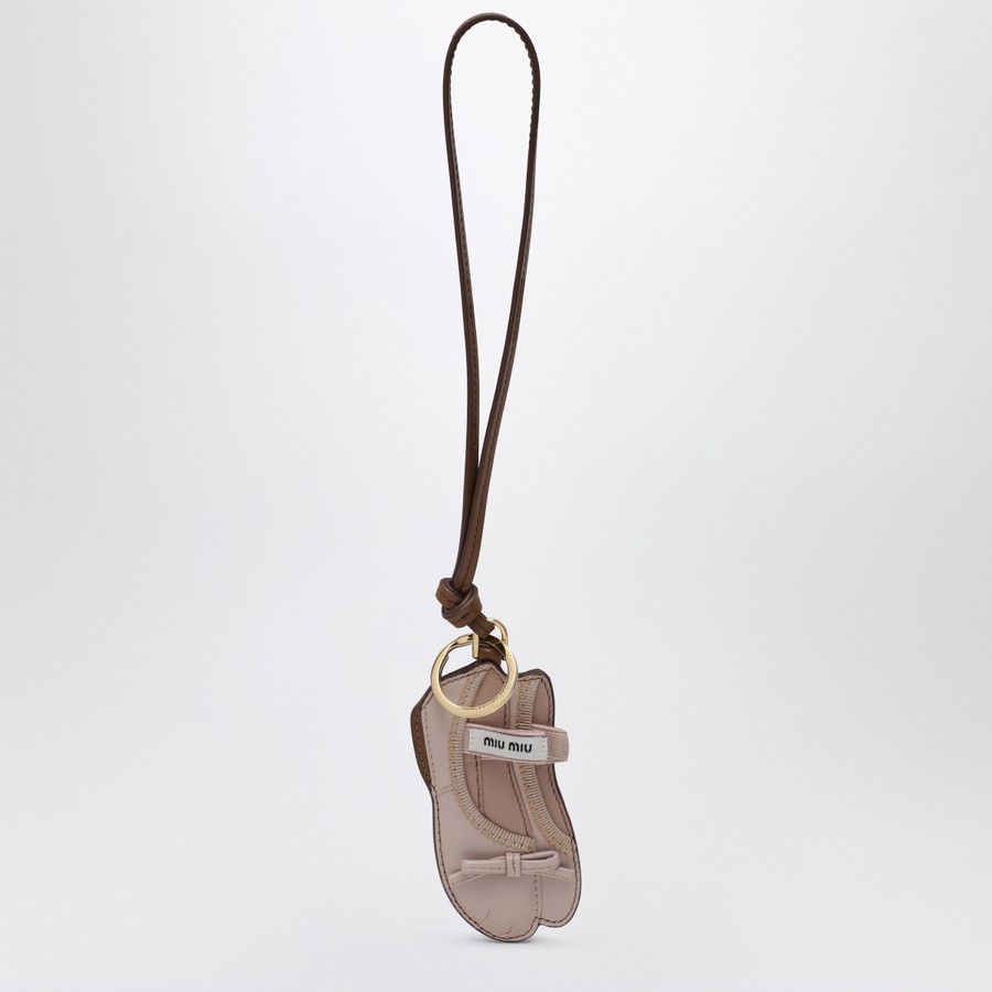 Miu Miu Leather Trick Key Charm 5TL516 Miu Miu Trick leather Miu