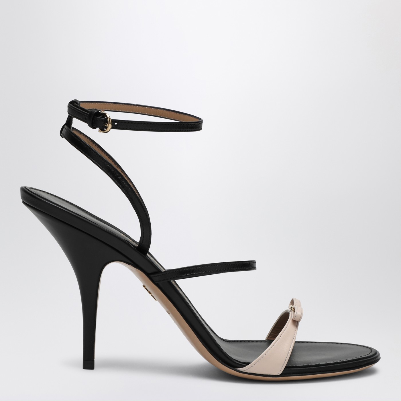 Ferragamo Ariel 95 black/nude high heels TheDoubleF