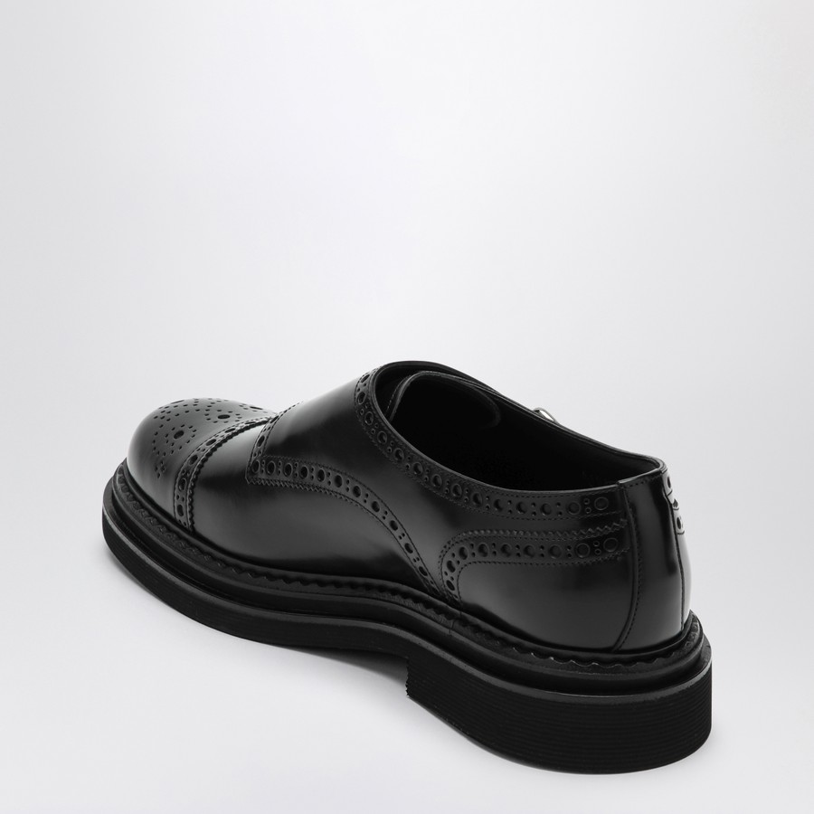 【関税&送料込】Dolce&Gabbana Black Monkstrap Loafer Dolce&Gabbana Black Monkstrap Loafer | TheDoubleF