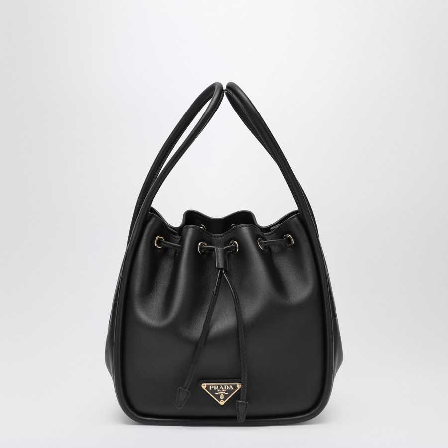 ショルダーバッグ・ポシェット Prada Black Leather Mini Prada Darling Bucket Bag Prada Darling Leather Mini Bucket Bag | Bloomingdale's