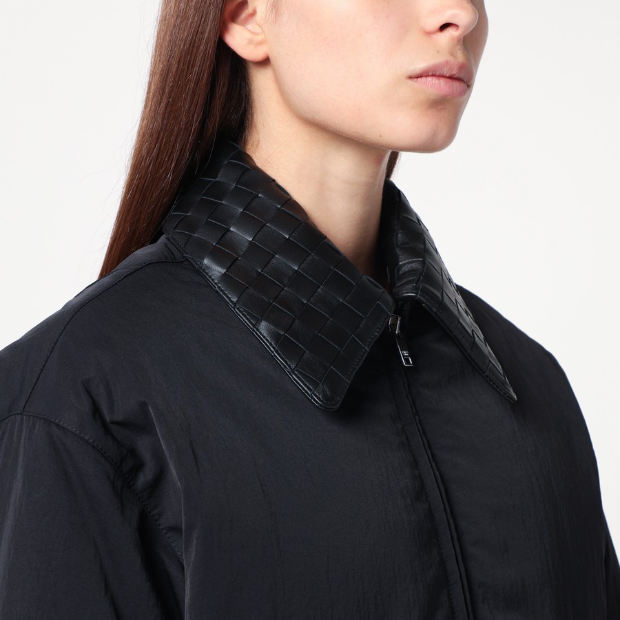 ジャケット・アウター bottega veneta 2020aw Black Shell Blouson Jacket | BOTTEGA VENETA | MR PORTER