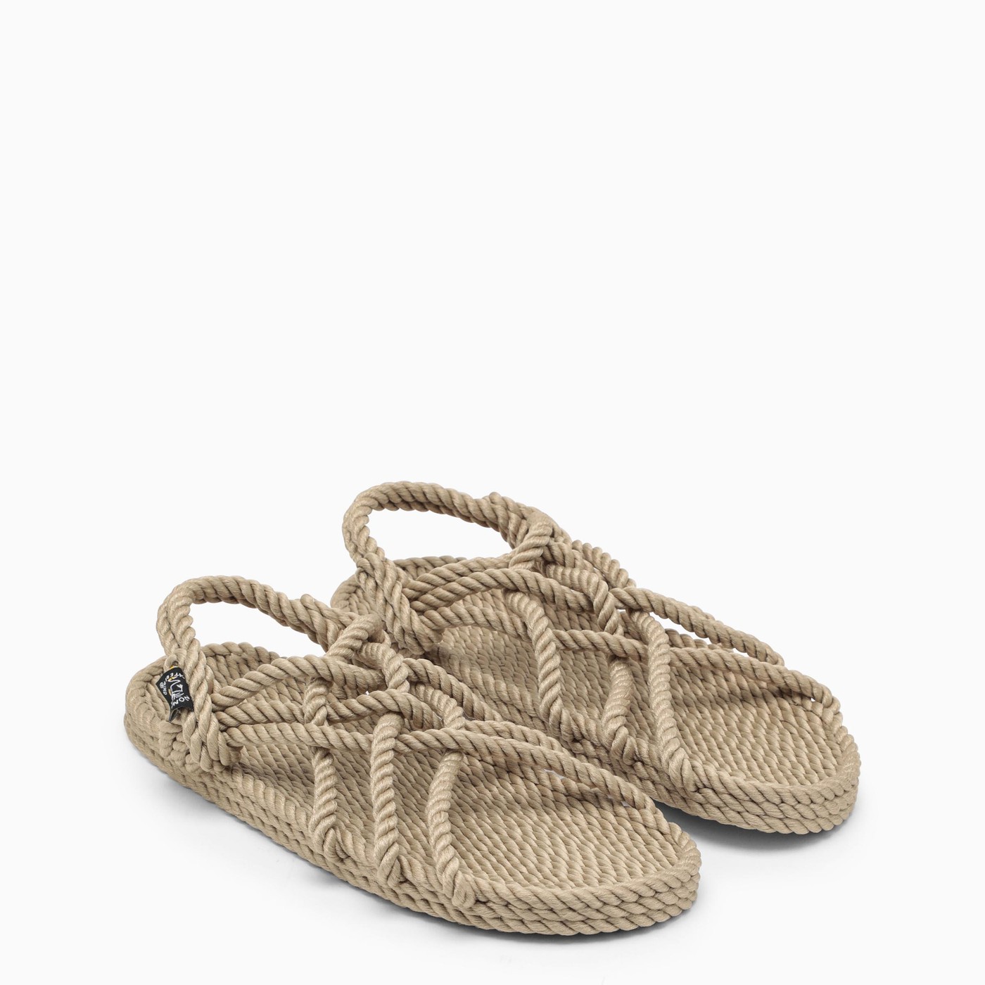 Nomadic State of Mind Beige rope JC low sandals TheDoubleF