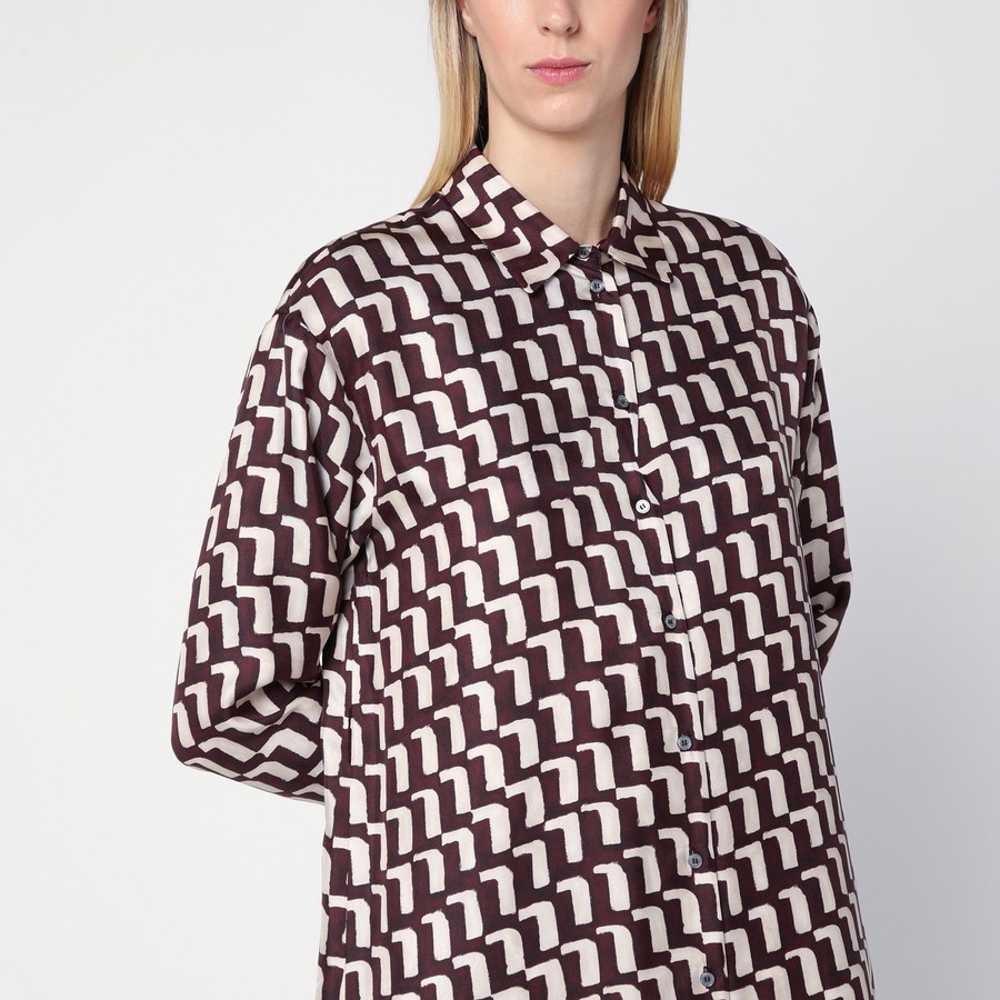 ワンピースその他 MAX MARA TIMELESS Bordeaux reversible chemise dress MAX MARA TIMELESS Bordeaux reversible chemise dress – Lord