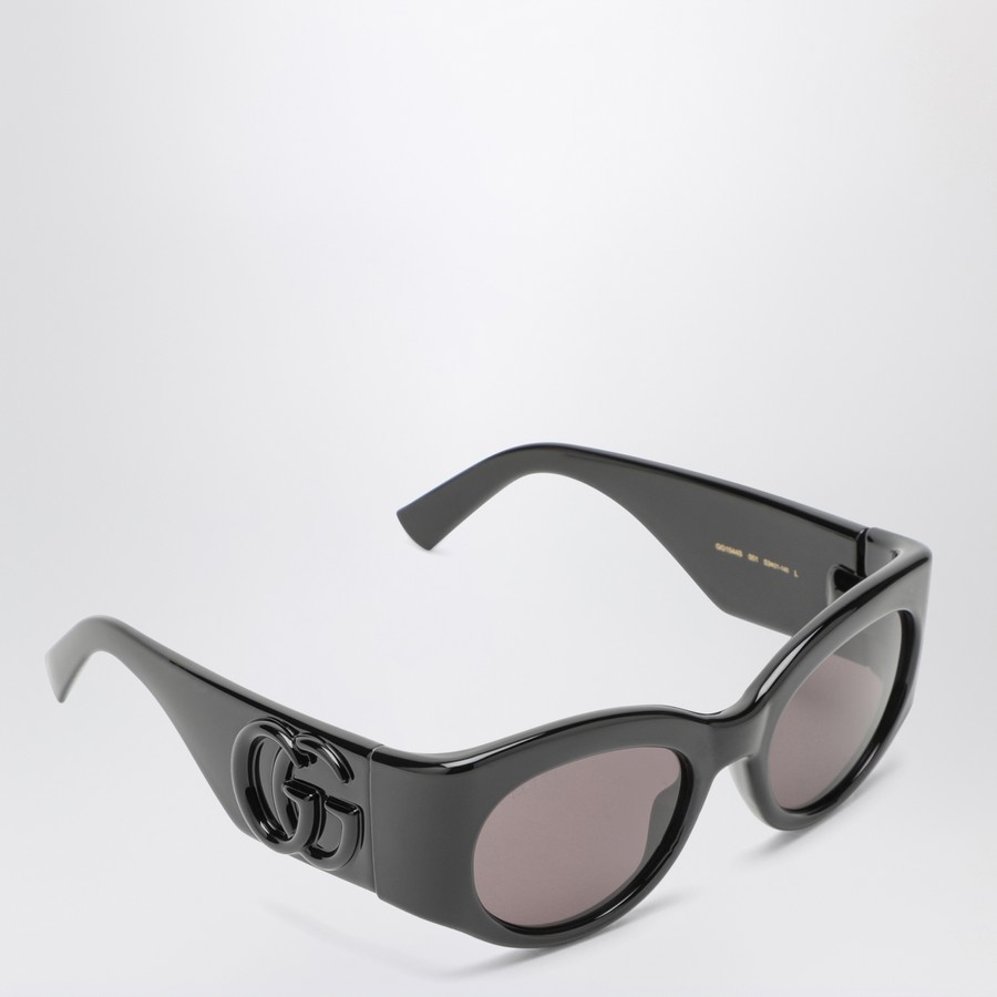 GUCCI Oval black sunglasses | TheDoubleF