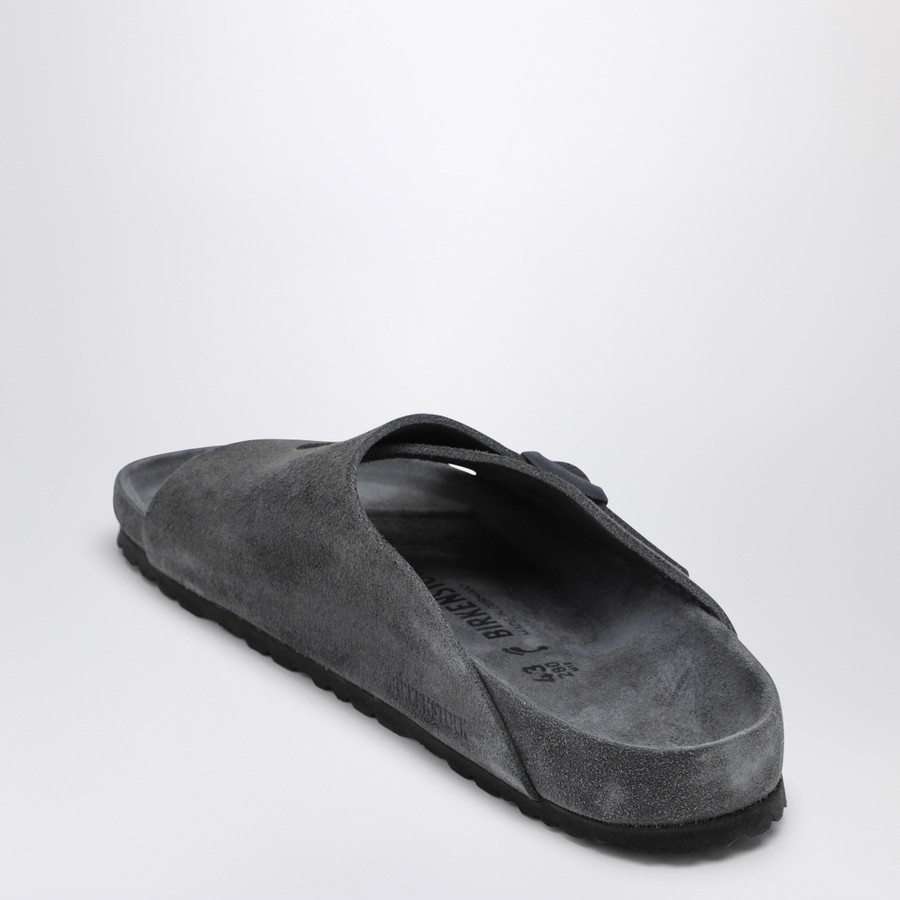 Birkenstock Slide Zürich Exquisite grey in suede | TheDoubleF