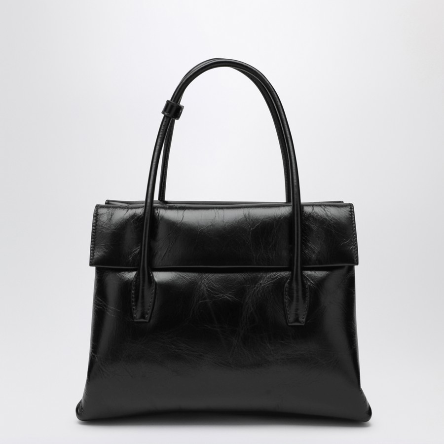 Miu Miu Black Solitaire bag in glossy leather | TheDoubleF