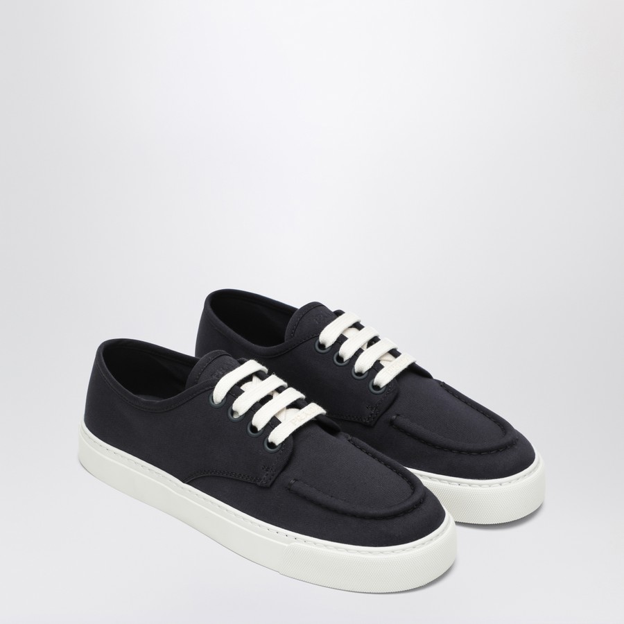 スニーカー PRADA Men Sneakers 2EE427FD0013T0A F0124 NAVY Prada Sneakers navy blue in cotton canvas | TheDoubleF