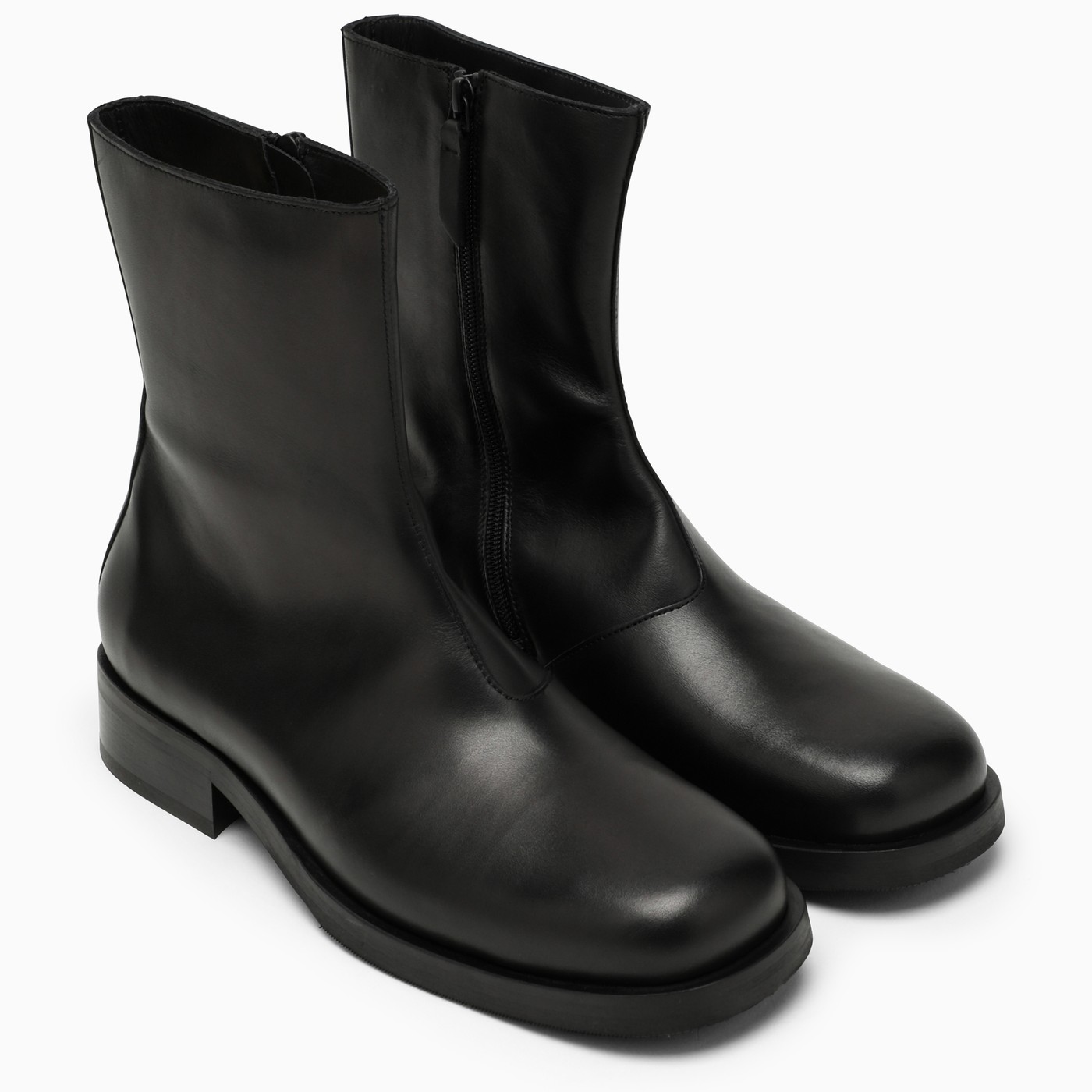 Our Legacy Black leather ankle boot TheDoubleF