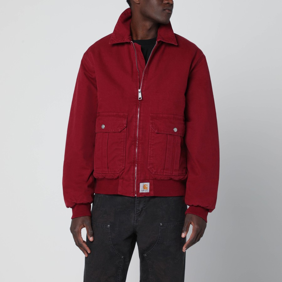 Carhartt WIP Stanton scarlet red Jacket | TheDoubleF