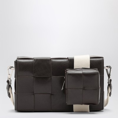 Bottega Veneta Dark brown Cassette shoulder bag | TheDoubleF