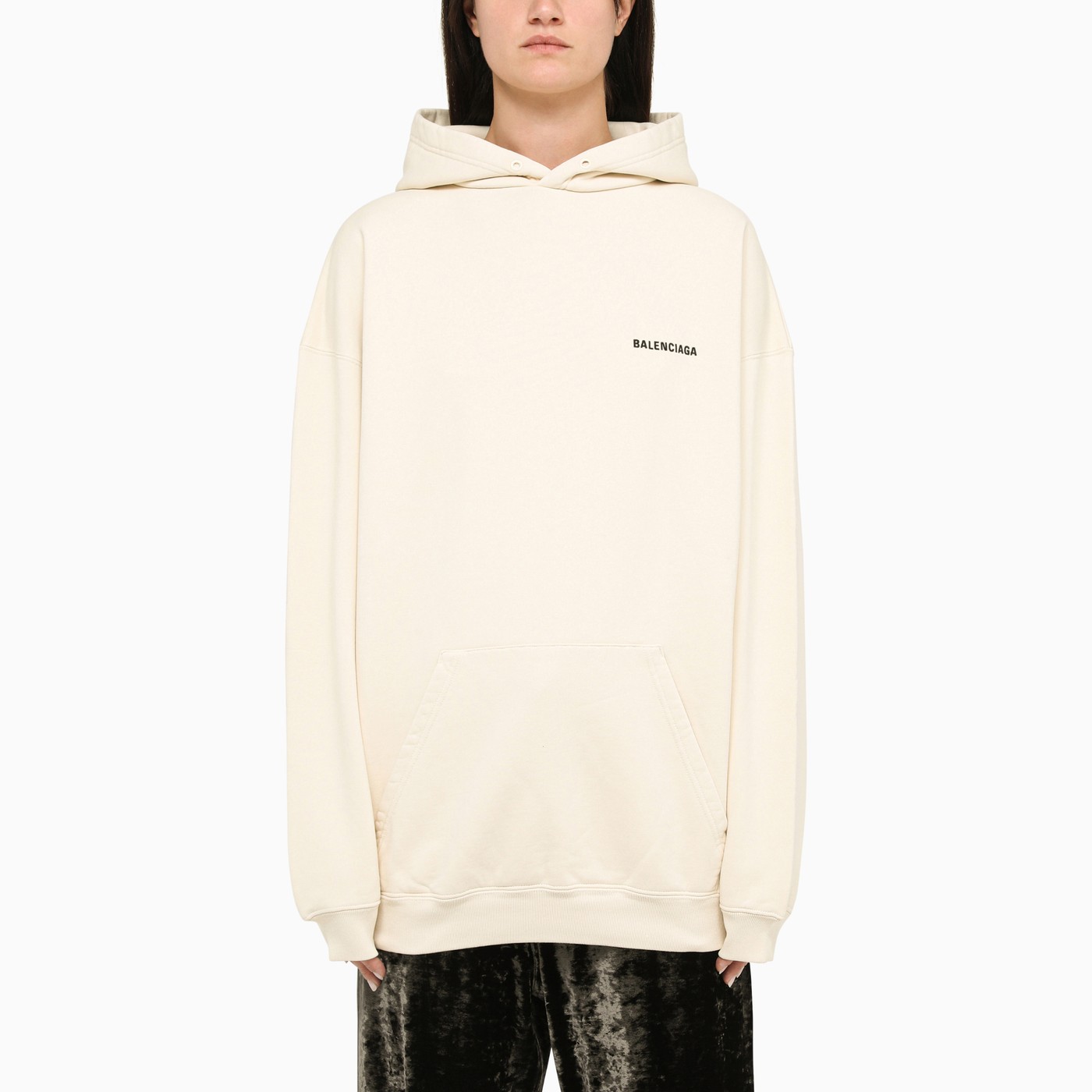 balenciaga sweatsuit white