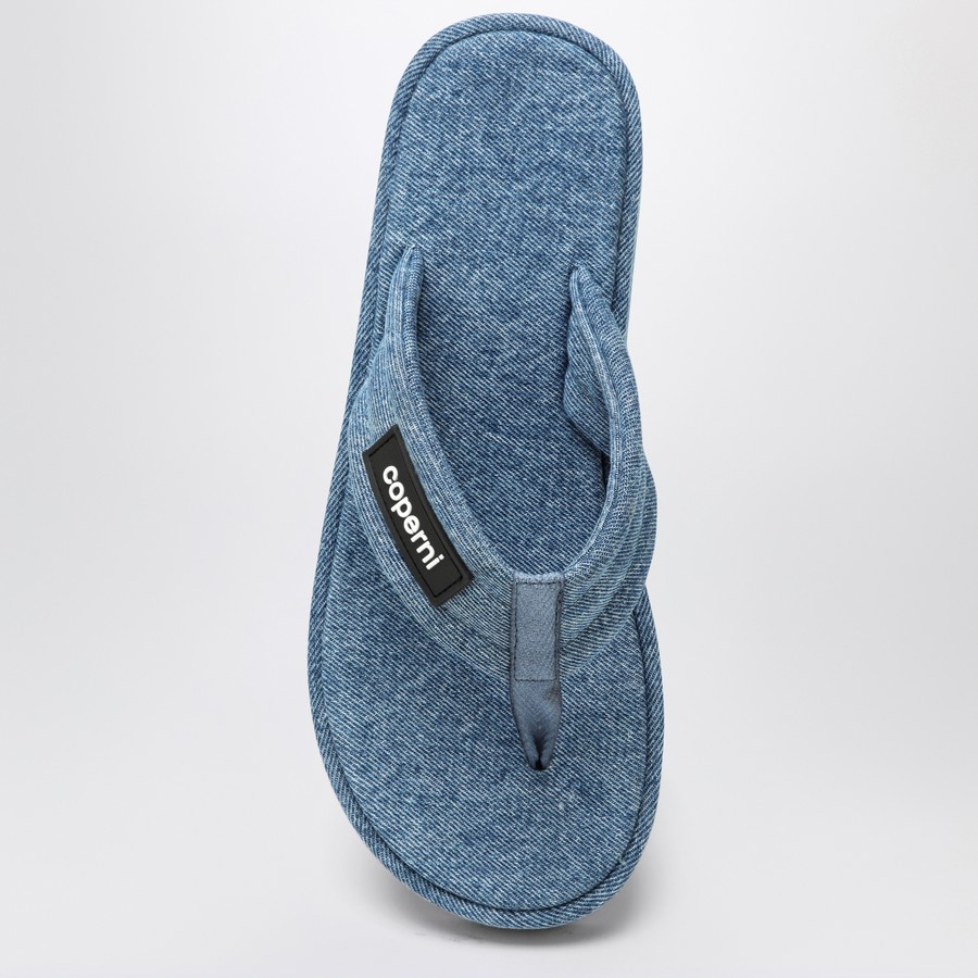 サンダル・ミュール Coperni Denim Flip-Flops With Logo Coperni Denim flip-flops with logo | TheDoubleF