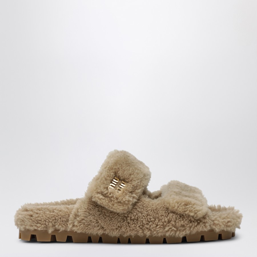 Sheepskin Slippers Fuzz Yeah Slide Sheepskin Slippers Ugg Fuzz