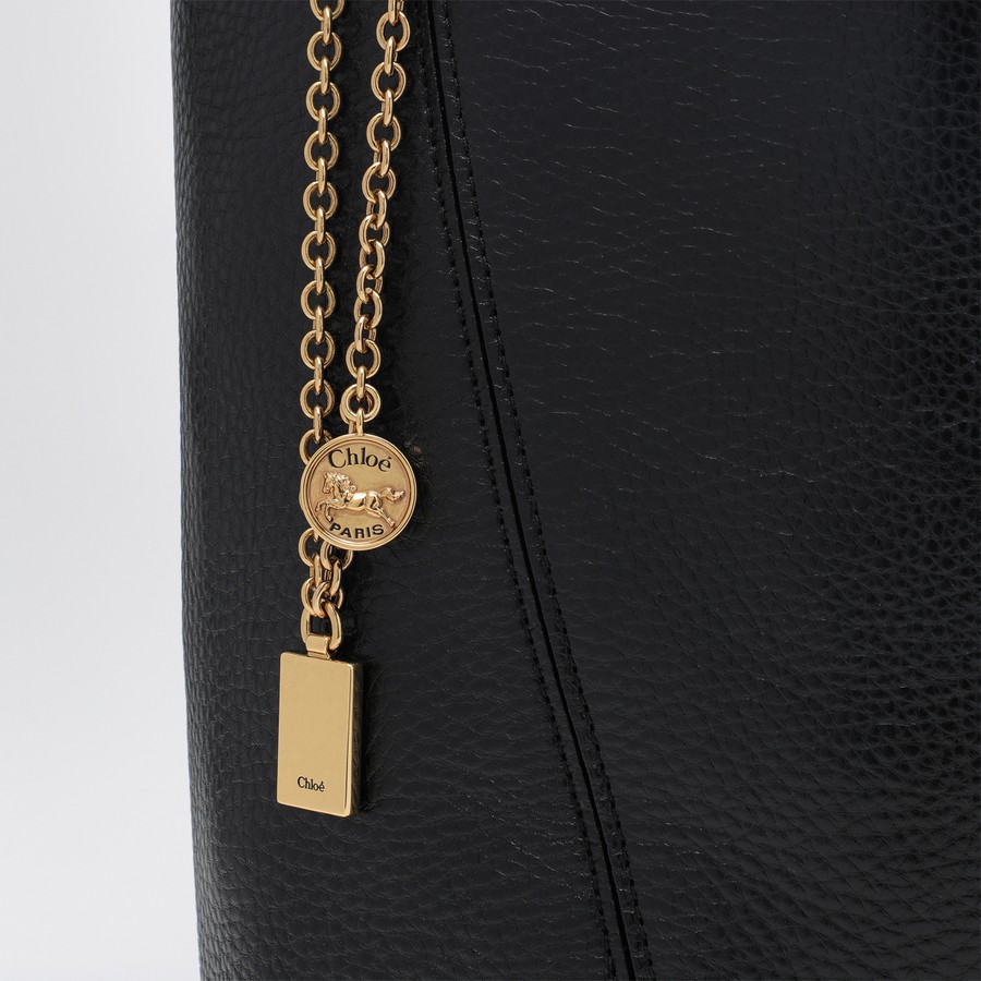 Chloé Chloé Spin black medium Tote Bag | TheDoubleF
